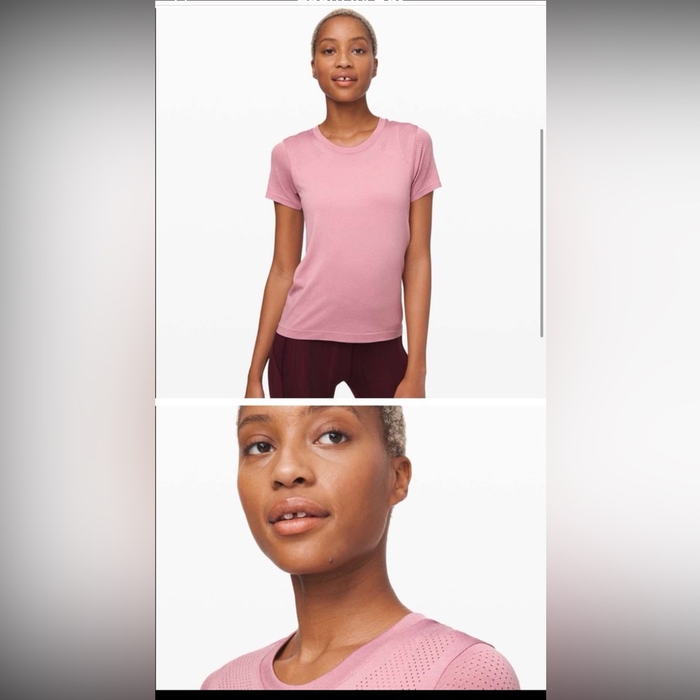 Lululemon Breeze by SS *Fusion size 10 in pink taupe